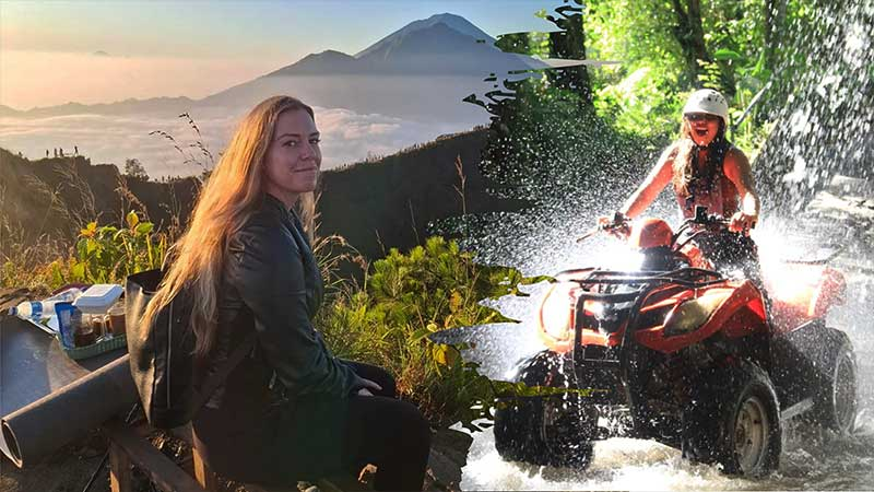Bali Quad Bike and Mount Batur Sunrise Trekking