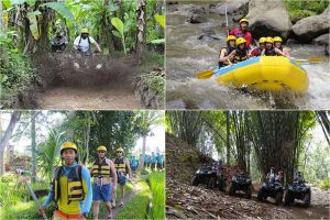 ATV Quad Bike and Ayung River Rafting