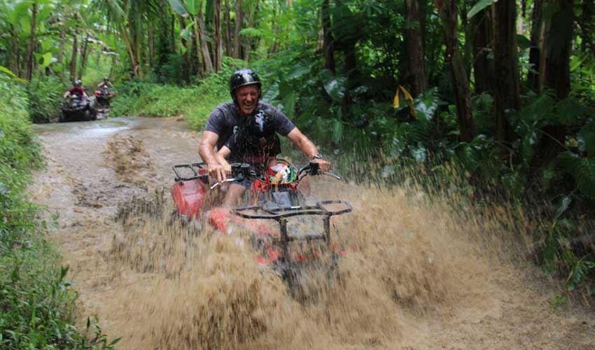 Bali Quad Bike and Elephant Ride Tour
