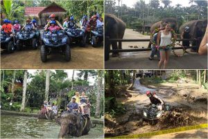 Bali Quad Bike and elephant ride tour