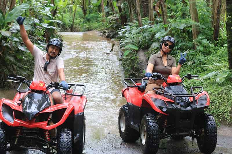Bali ATV Quad Biking and Tanah Lot Sunset Tour