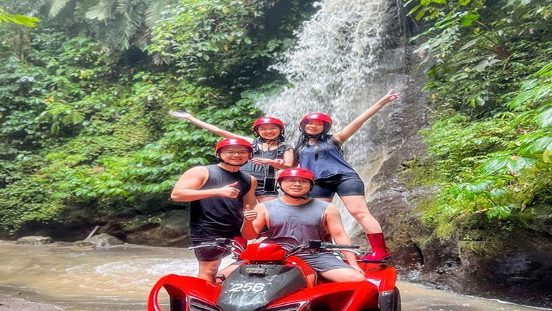 Bali Quad Biking and Tanah Lot Sunset Tour