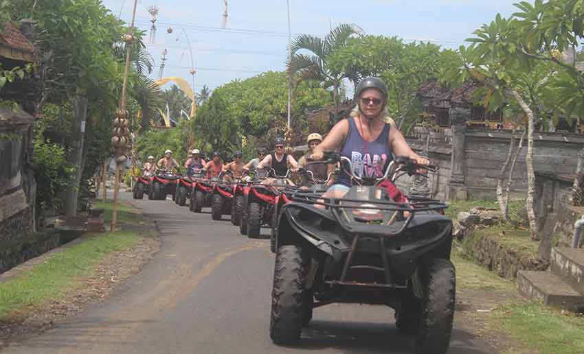 Sunset Quad Biking Bali - ATVs on the Beach Bali