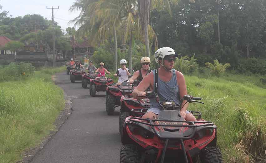 Sunset Quad Biking Bali - ATVs on the Beach Bali