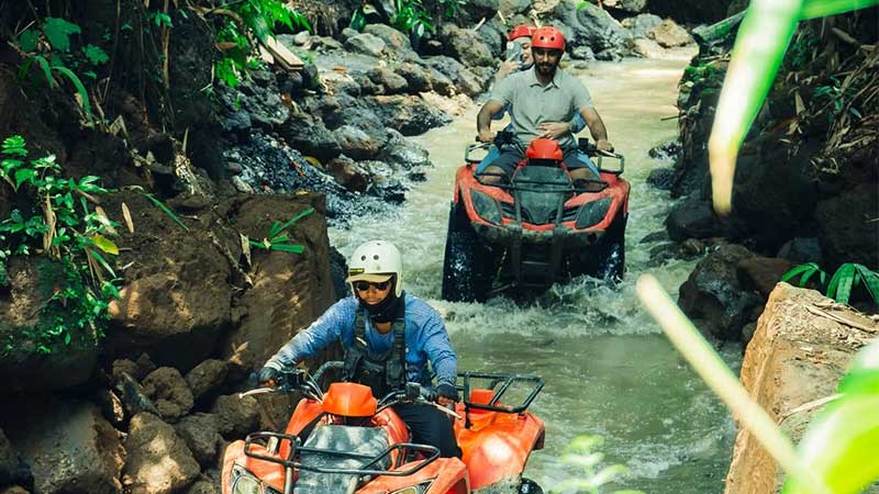 Full Day ATV Ride with Monkey Forest