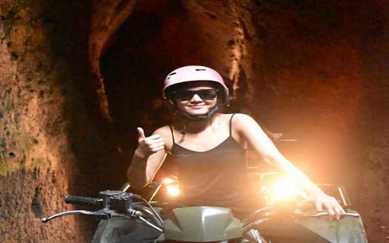 Best ATV Ride in Bali – ATV Quad Bike Through Waterfall and Cave