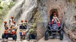 Bali ATV Tour with Tunnel and Waterfall