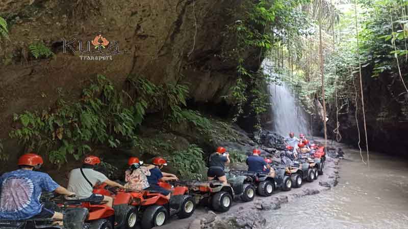 Bali ATV Tunnel and Waterfall