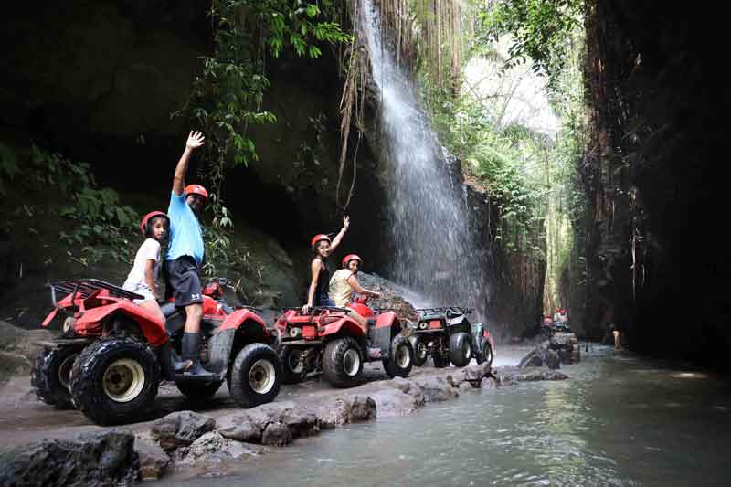 Jambe ATV Adventure Bali - ATV Waterfall and Cave