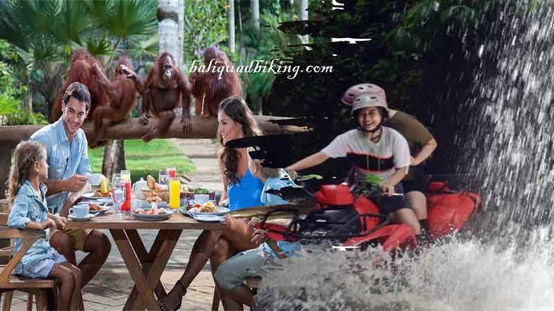Kuber Bali ATV and Breakfast Orangutan Bali Zoo