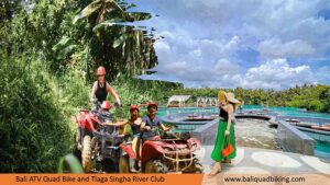 Bali ATV Quad Bike and Tlaga Singha River Club Ubud Package