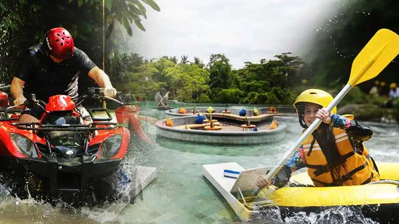 Bali Quad Bike, River Tubing and Tlaga Singha River Club