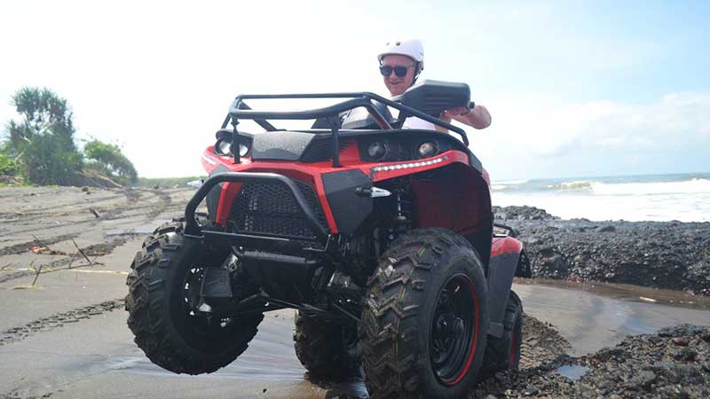 Best ATV Quad Bike on Beach Bali