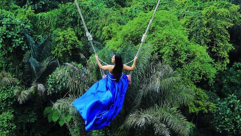 Bali ATV Quad Bike with Monkey Forest and Jungle Swing