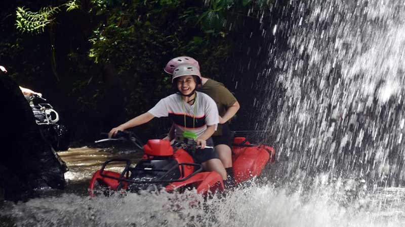 Bali ATV Quad Bike with Monkey Forest and Jungle Swing