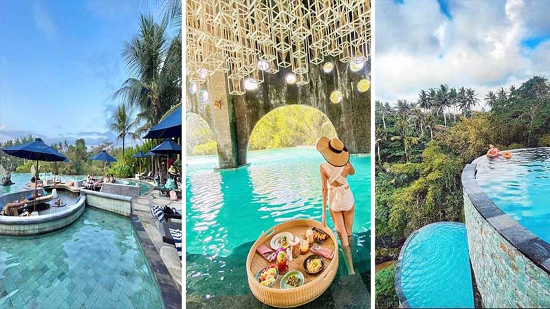 Bali Quad Bike Breakfast with Orangutans Tlaga Singha River Pool Bar