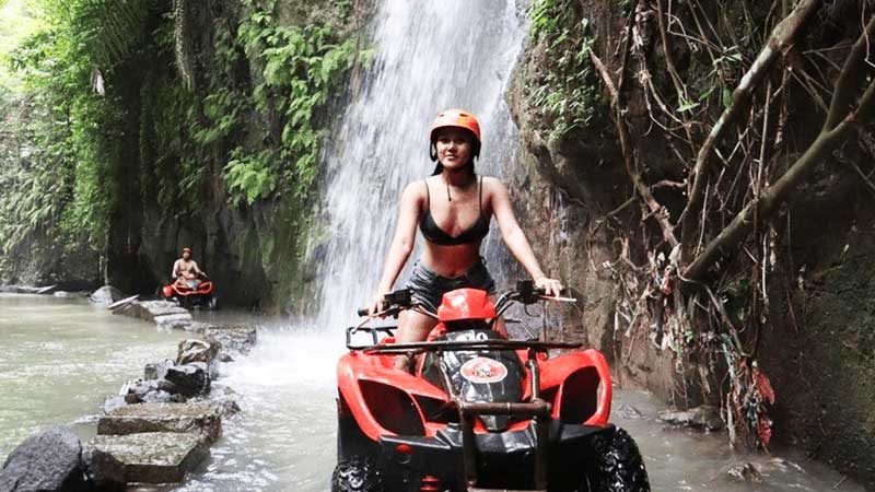 Ubud ATV with Waterfall