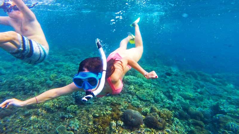 Combo Blue Lagoon Snorkeling & Quad Bike Ubud