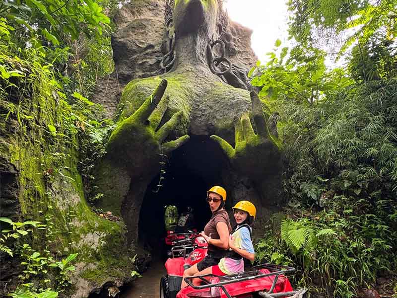 Bali ATV Quad Bike and Ubud Zipline Adventure