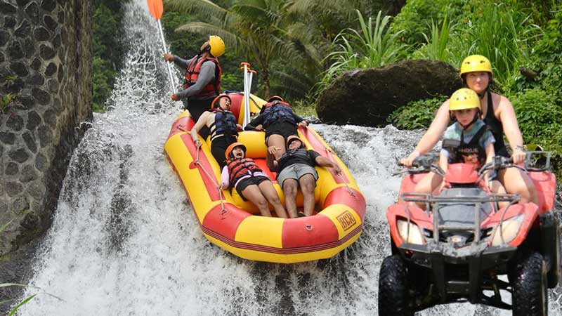 ATV and White Water Rafting in Bali