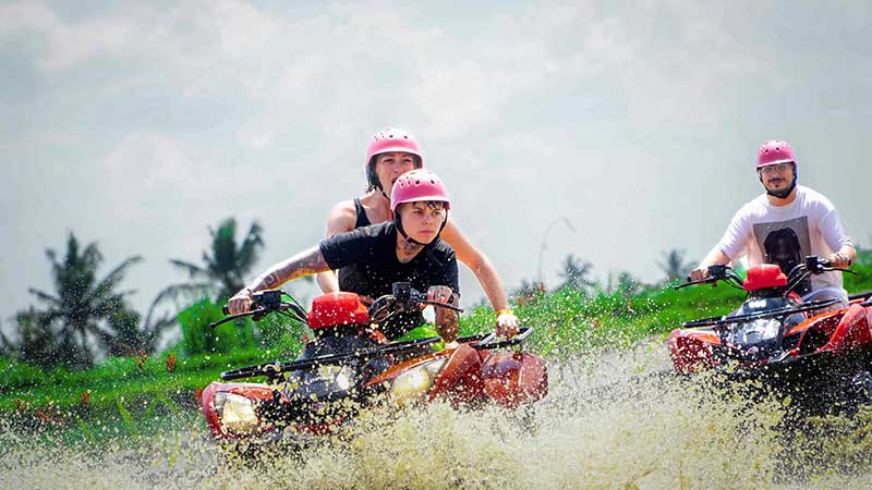 Combo ATV Quad Bike and Sky Bike Adventure