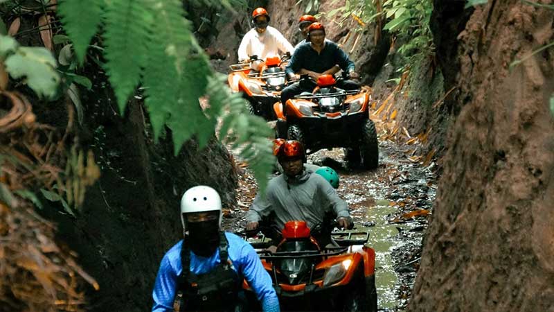 Combo Bali Quad Bike and Kanto Lampo Waterfall