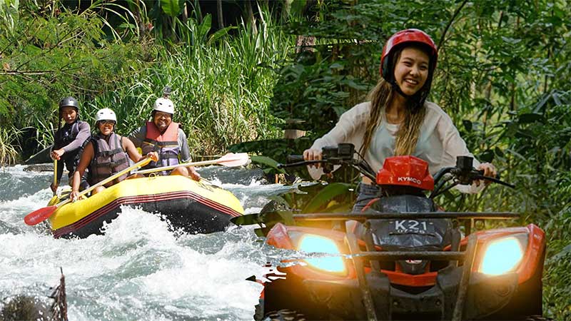 ATV and River Rafting Bali