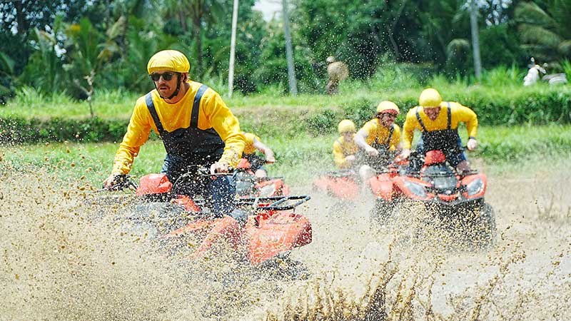 Bali ATV Quad Bike Mud and Tunnel Adventure