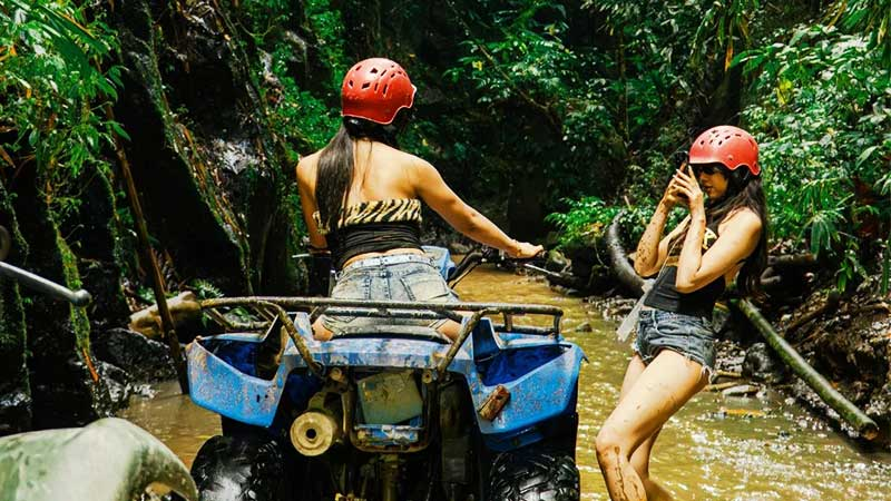 Full Day ATV Quad Bike and River Tubing Experience in Bali