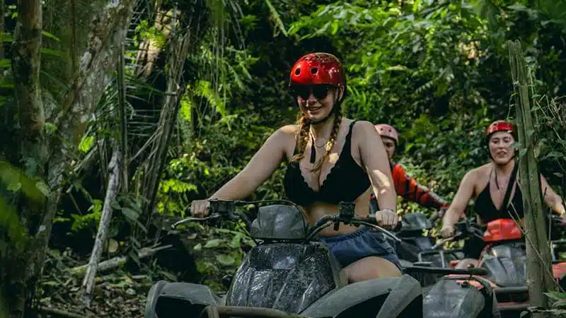 Bali Quad Bike, River Tubing and Hidden Mini Zoo