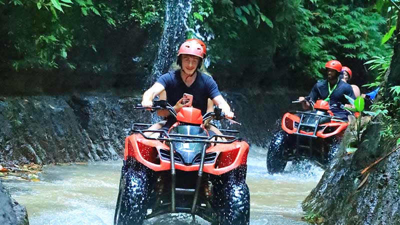 Bali ATV Cave, Jungle & Waterfall Quad Bike Adventure