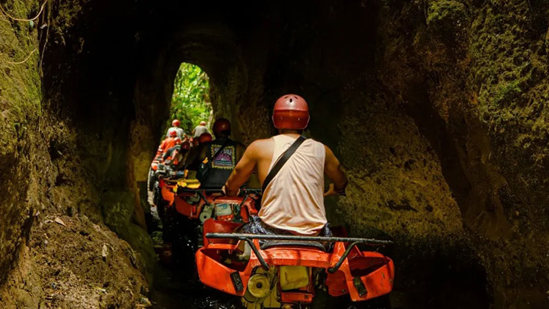 Bali ATV Cave, Jungle & Waterfall Quad Bike Adventure
