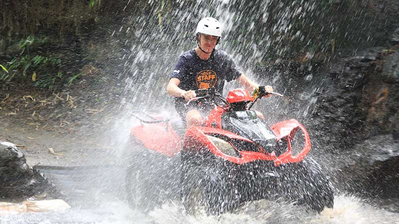 ATV Ride Ubud Waterfall