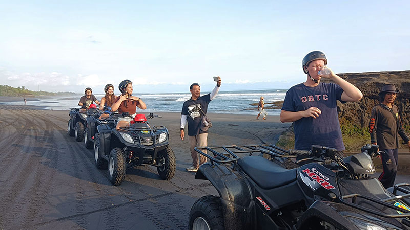 ATV on the beach Bali