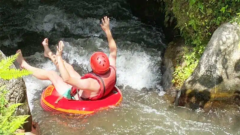 Lazy Cave River Tubing Bali