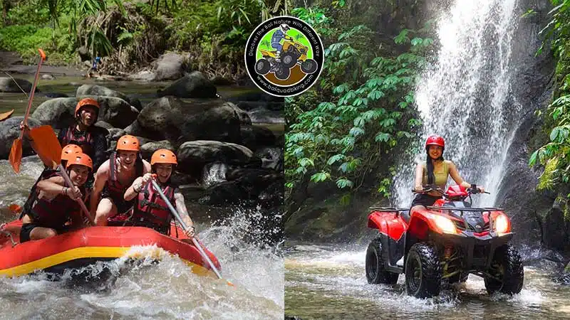 ATV vs Rafting in Bali