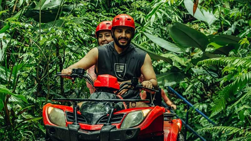 ATV Quad Bike and Cave Tubing Ubud