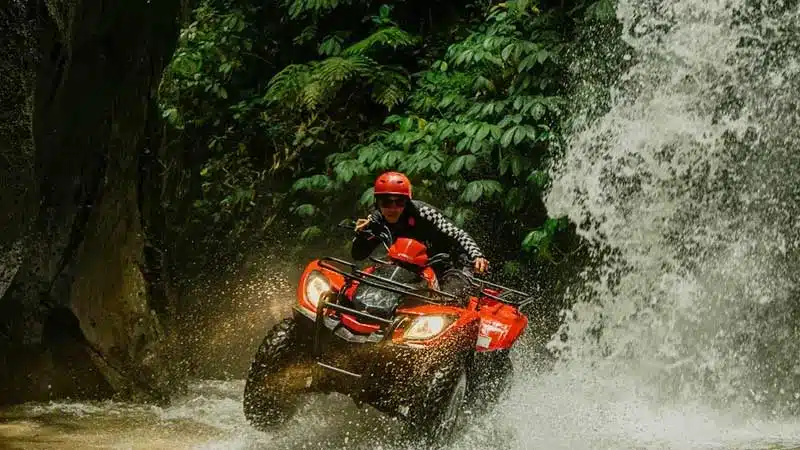 Fun ATV Waterfall in Bali